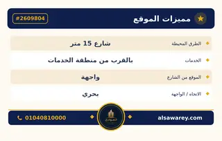 أرض - تم التخصيص 209 م² — مدينة العبور الجديدة، الحي السابع عشر، مجاورة 10 — صورة العرض — 4