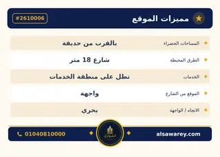 أرض - تم التخصيص 400 م² — مدينة العبور الجديدة، الحي الثامن، مجاورة 7 — صورة العرض — 5