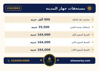 أرض - تم التخصيص 500 م² — مدينة العبور الجديدة، الحي العاشر، مجاورة 5 — صورة العرض — 6